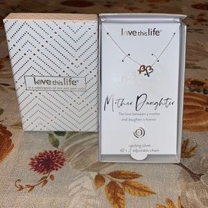 New Love this Life Mother Daughter necklace.